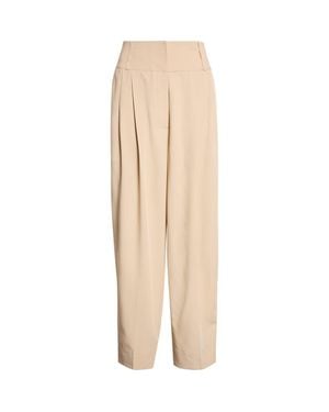 TOTEME Draped Balloon Pants - Natural