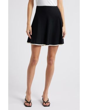 Solid & Striped Kira Miniskirt - Black