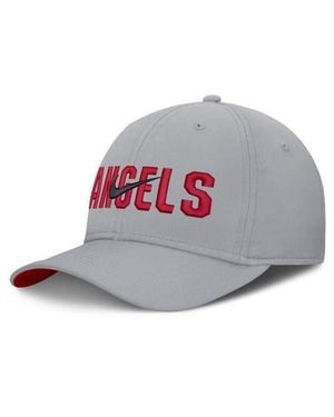 Nike Los Angeles Angels Primetime Rise Dri-Fit Flex Hat - Gray