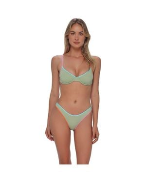 Swim Systems Dani Scoop Bikini Swim Bottoms - Brown