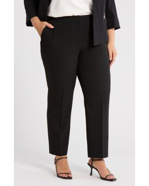 Kasper Elastic Back Pants - Black