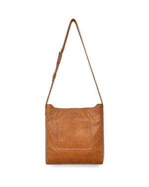 Écotorie Brigitte Leather Crossbody Bag - Brown