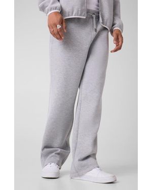 Guess Regular Fit Scuba Sweatpants - Gray