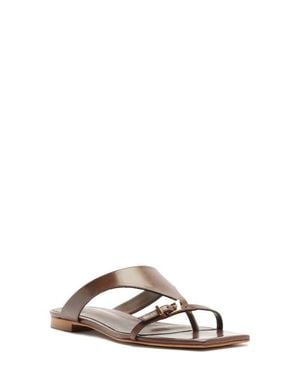 SCHUTZ SHOES Tana Flat Flip-Flop - Multicolor