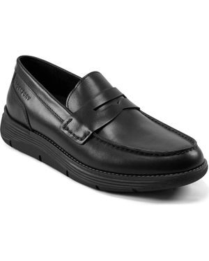 Rockport black loafers shop