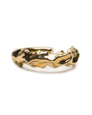 Sterling King Molten Cuff Bracelet - Metallic