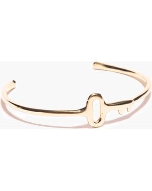 Odette New York Key Cuff - White