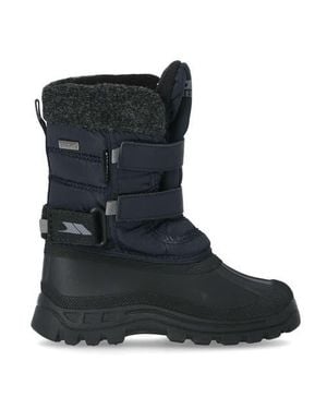 Trespass Childrens Strachan Ii Waterproof Snow Boots - Black