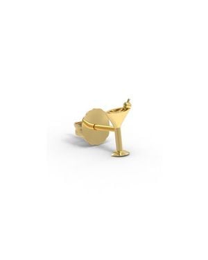 Whim Jewelry 14K Martini Stud - Metallic