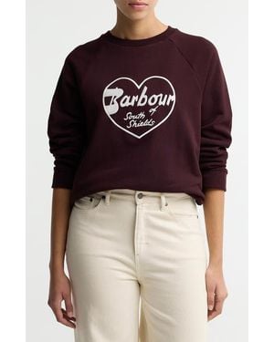 Barbour Ambleside Graphic Sweatshirt - Red