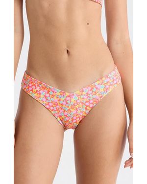 Kulani Kinis V-Cut Bikini Bottoms - Pink