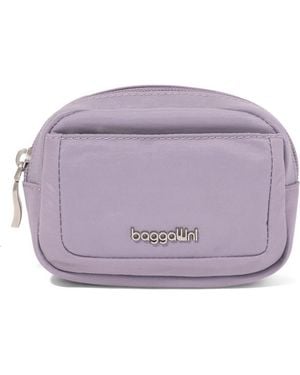 Baggallini Mini Pocket Cosmetic Bag - Purple