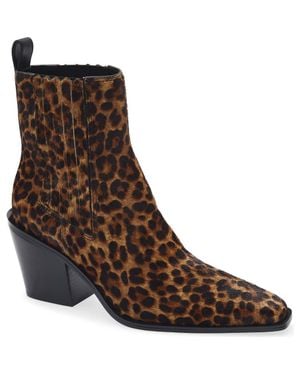 Rag & Bone Newbury Genuine Calf Hair Chelsea Boot - Brown
