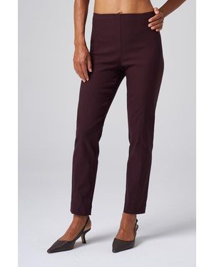 Franne Golde Slim Ankle Stretch Magic Pant - Red