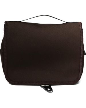Pop Ups Brand Neoprene Water Resistant Hanging Toiletry Case - Black