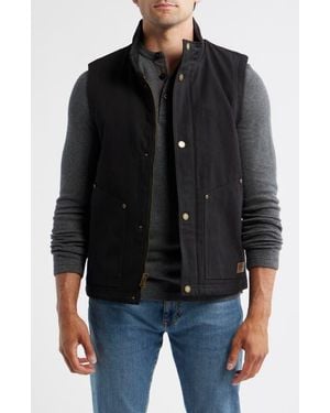Pendleton Pine Grove Cotton Canvas Vest - Black