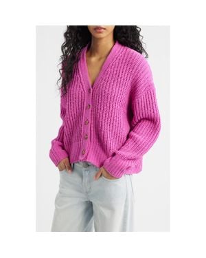Rip Curl Neon Isles Cardigan - Pink