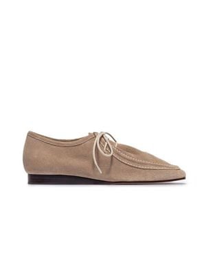Bernardo Tate Lace Up Flat - Brown