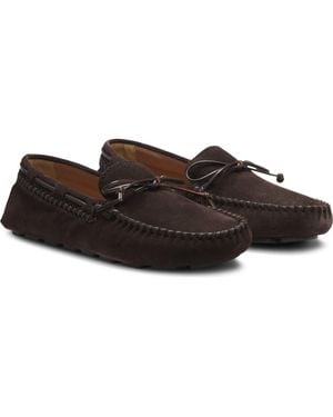 BOSS Roxanne Driving Loafer - Brown