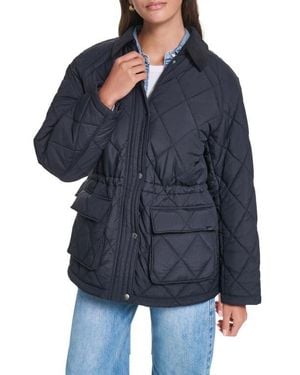 Levi's Diamond Quilted Jacket - Blue