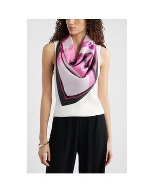 Nordstrom Printed Square Silk Scarf - Multicolor