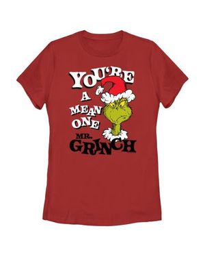 The Grinch Christmas Mean One Graphic T-Shirt - Red