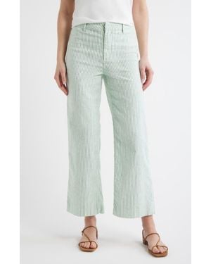 Frank & Eileen Wexford Wide Leg Pants - Green