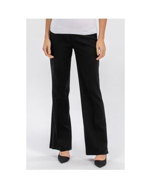 PIETRO BRUNELLI MATERNITY Flare Leg Maternity Pants - Black