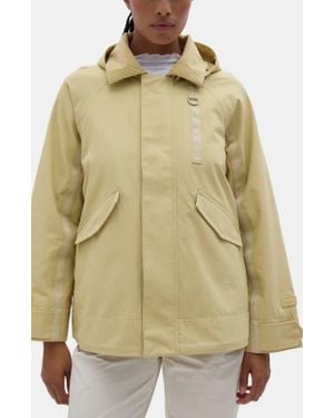 Halfdays Hooded Rain Jacket - Natural