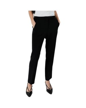 Gerard Darel Alya Tailored Mid Rise Pants - Black