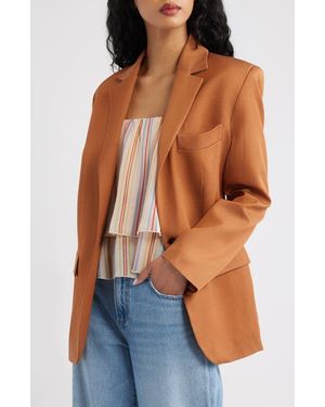 Mango Americana Jacket - Blue