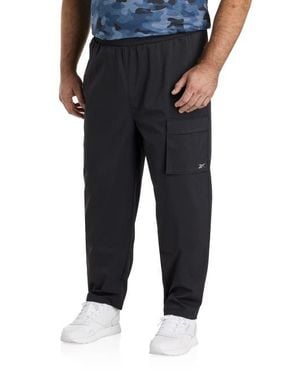 Reebok Big & Tall Performance Cargo Pants - Black