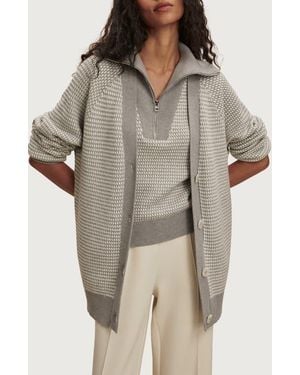 Varley Ryder Knit Cardigan - Natural