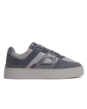 Mallet Fenchurch Skate-Style Sneakers - Gray