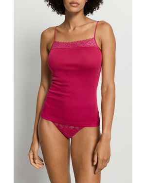 Hanro 'Moments' Camisole - Red