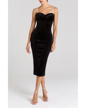 Nadine Merabi Camille Dress in Natural | Lyst