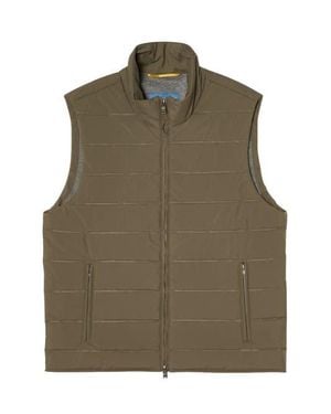 Robert Talbott Driver Quilted Vest - Green