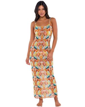 B. Swim Jacinta Cover-Up Dress - Metallic