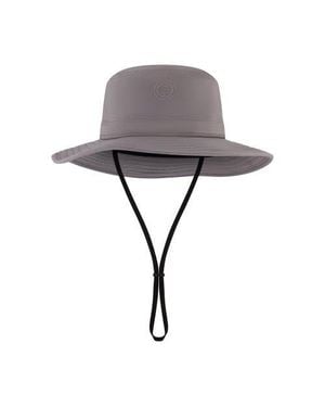 Element Adjustable Boonie Hat With Shock Cord And Wide Brim - Gray