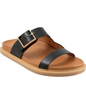 EOS FOOTWEAR Dedra Two-Strap Sandal - Brown