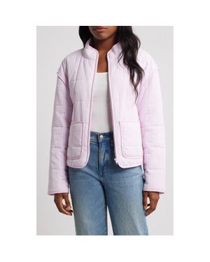 Thread & Supply Quilted Jacket - Gray