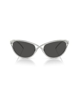 Swarovski 58Mm Cat Eye Sunglasses - Metallic