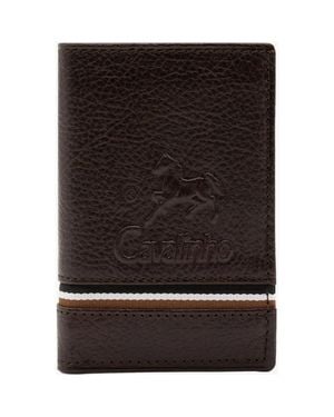 Cavalinho The Sailor Trifold Leather Wallet 522 - Black