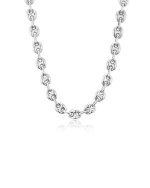 Sheryl Lowe Large Puffy Mariner Chain - Blue