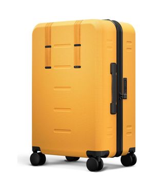 D_b_ Ramverk Compact Hard-Shell 24 Inch Checked Luggage Spinner With Zipper - Yellow