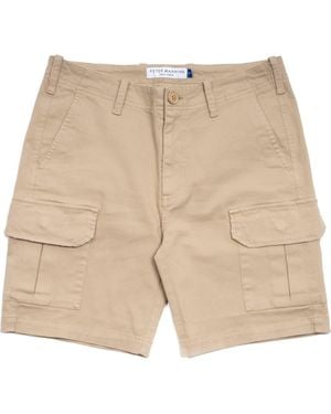 Peter Manning Cargo Shorts - Natural