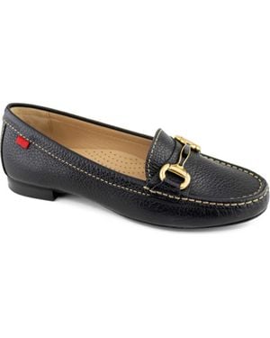 Marc Joseph New York Grand Street Leather Buckle Loafer - Blue