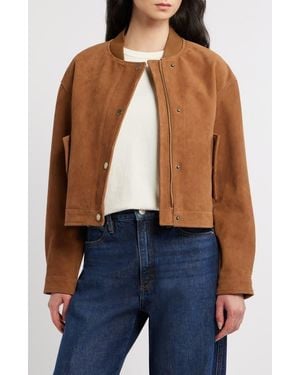 Michael Kors Suede Jacket - Blue