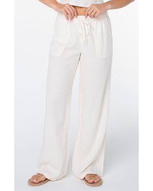 Roxy Lagoon Cover-Up Pants - White