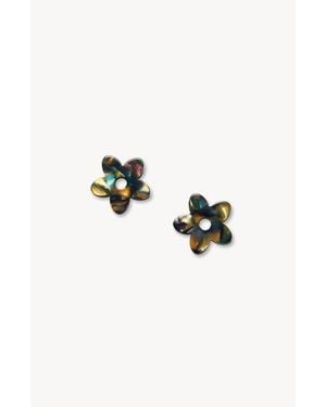Machete Petite Flower Charms - Black
